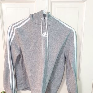 adidas cropped hoodie